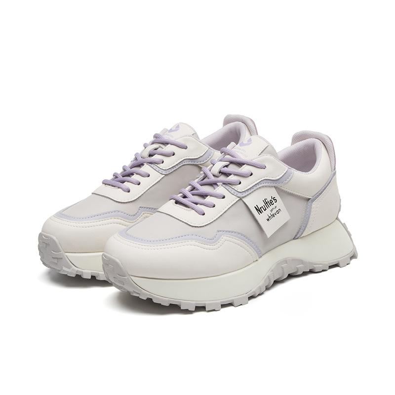 Sneakers girls retro Korean version summer new low-top casual sneakers comfortable non-slip heightening waffle shoes women