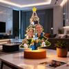 Personalized Photo Christmas Tree LED Night Light, Can Be Customized With 7-9 Photos