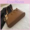 Large Capacity Pu Shoulder Bag For Women With Zipper Closure And Inner Pocket For Daily Use
