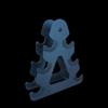 WEZHO 3-Tier A-Frame Dumbbell Rack