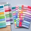 200-4200Pcs Transparent Colorful Index Creative Memo Pads Office School Stationery Self-Adhesive Stickers Sticky Note Pads