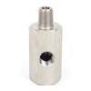 Neuer Seitenloch-Öldruckschalter-Stecker 1/8 NPT Buchse auf 1/4NPT 1/8NPT 1/8BSPT M10 M12 M14*1.5 Zuleitungsleitung Messgerät T-Stück Adapter