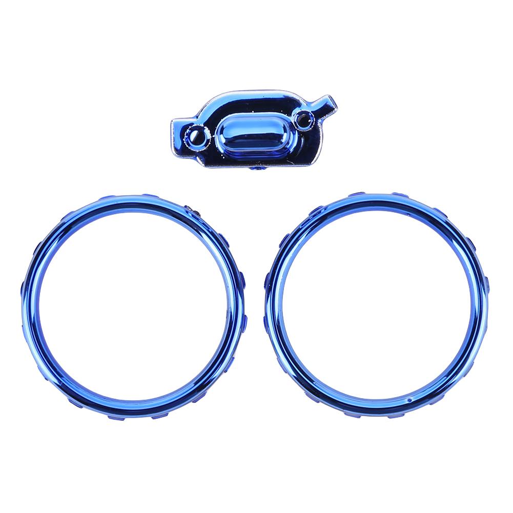 

Для Xbox One Elite Series 2 Custom Accent Rings Profile Switch Buttons Сменные детали с отверткой Матовый хромированный