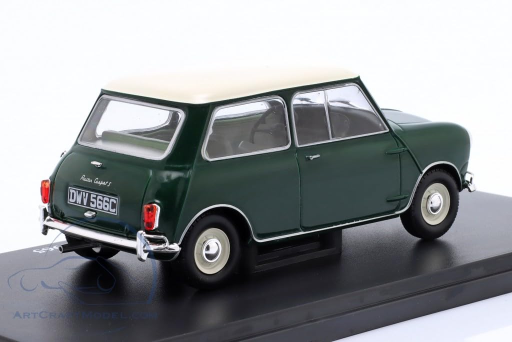 scale Austin Mini Cooper S MINI 1965 1/24 (Green/White)
