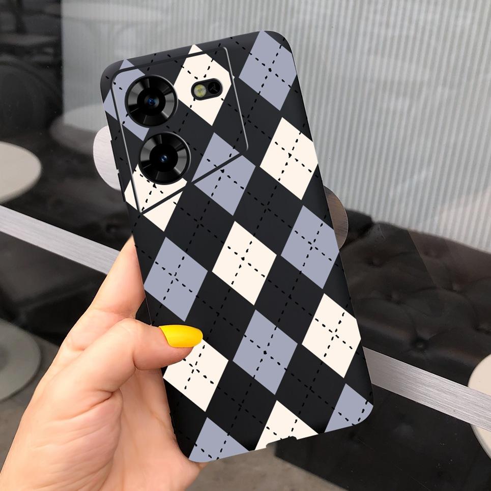 Soft Silicone Phone Case For Tecno Pova 5 POVA5 Cover 2023 New Fashion Cool Style Cartoon Design Coque Shell Soft Silicone Etui