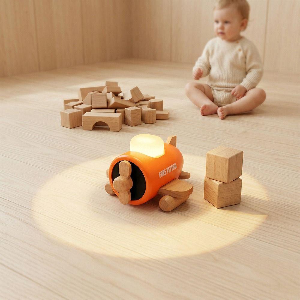 LED Light Rechargeable Night Light 7-Color Dimmable Night Light Bedside Lamp Bedroom Decor