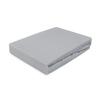 Fitted Sheet 200x220 Elastic JERSEY 100% COTTON Light Gray