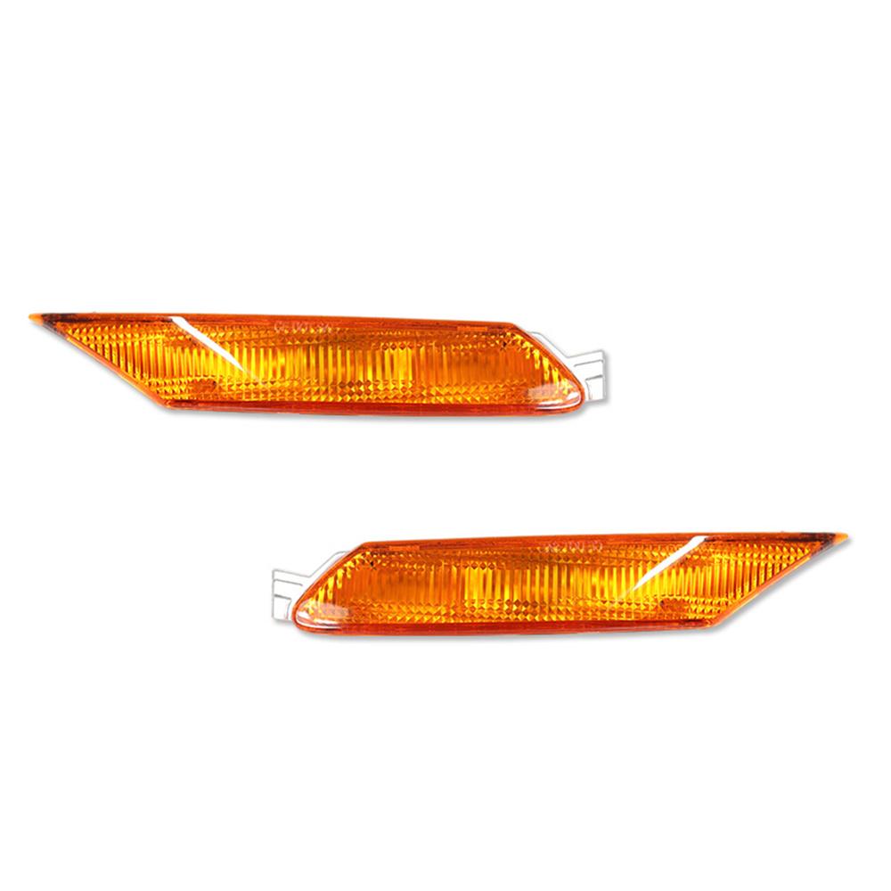 Front Bumper Side Marker Indicator Light Housing Shells For Mazda RX-8 2004-2008 Turn Signal Light Parking Light Car Accessories Amber Lens