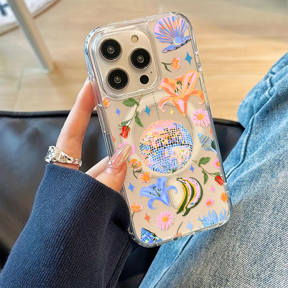 Magnetisk telefondeksel for iPhone 11 12 13 iPhone 13 14 15 Pro 15 16 Pro Max Samsung A15 A16 A25 A26 A55 A56 S25 S24 S22 S23 Ultra S25 Edge