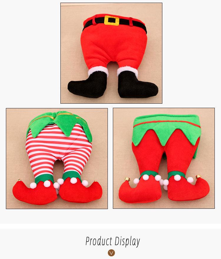 New Creative Christmas Elf Hat - Festive Clown Cap & Holiday Decoration