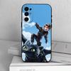 Funda de Teléfono de H-Hipo y Chimuelo Para Samsung S25,S24,S21,S22,S23,S30,Ultra,S20,Plus,Fe,Funda Negra de Silicona Blanda