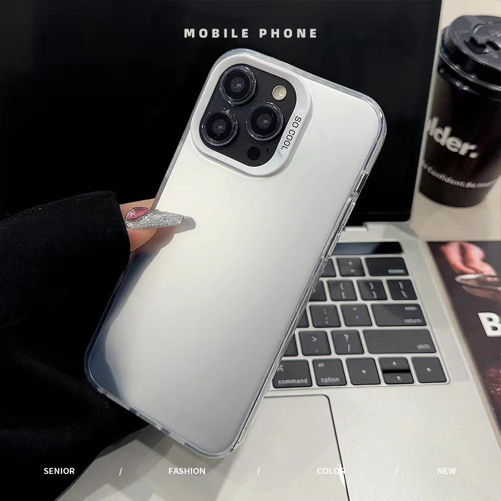 Applicable To Apple 16 Laser Phone Case IPhone 14 Grinding Pro Sand ProMax Protection 12 Protection 13 Set 11 Aurora 15