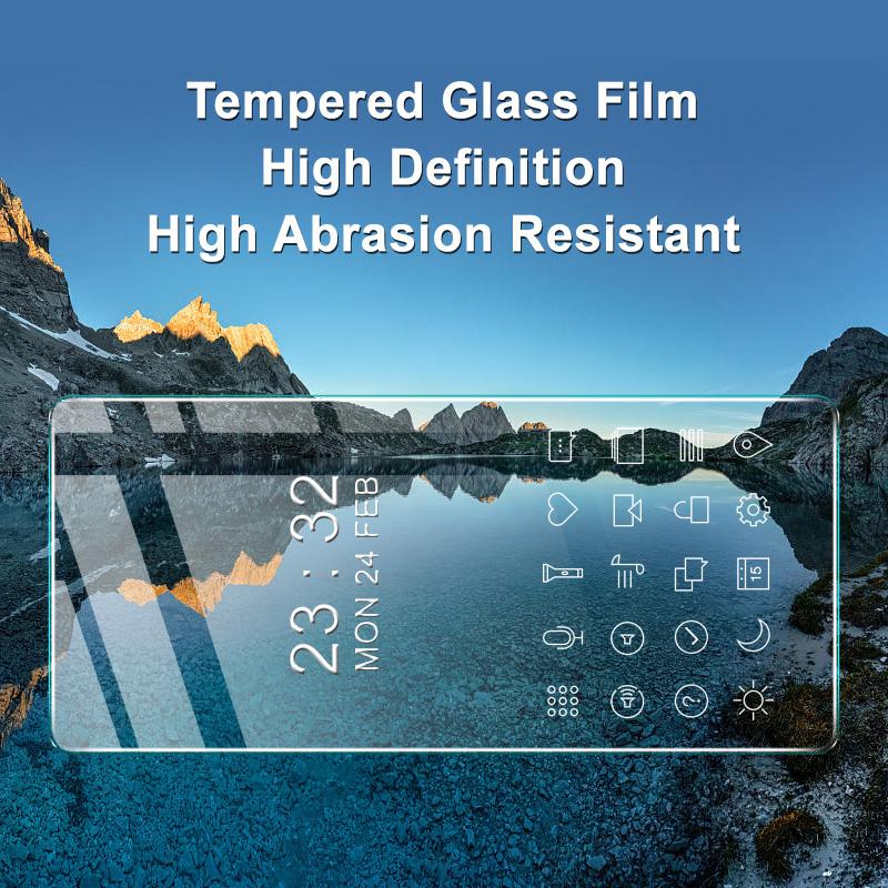 

IMAK H Series HD Tempered Glass Film 9H Hardness Bubble Free Anti-explosion Screen Protector for Samsung Galaxy A73 5G Type A