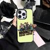 TV B-Brooklyn N-Nine 99 Coque de téléphone pour iPhone17,16,15,14,13,12,11 Plus,Pro Max Argenté Coloré Couverture Intérieure Plaqué