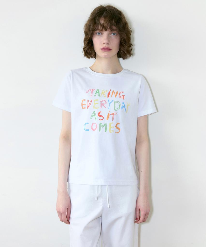 SINOON Every Day Color T-Shirt (White)