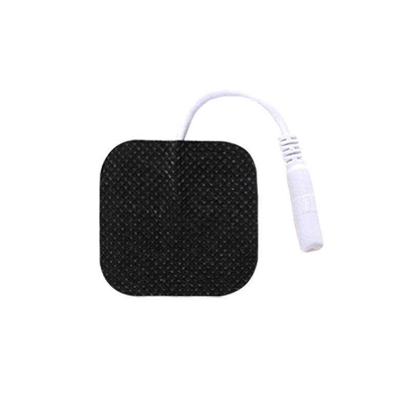 5x5cm Needle-Type Physiotherapy Electrode Pad with Lead Wire - Non-Woven Gel Patch Massager