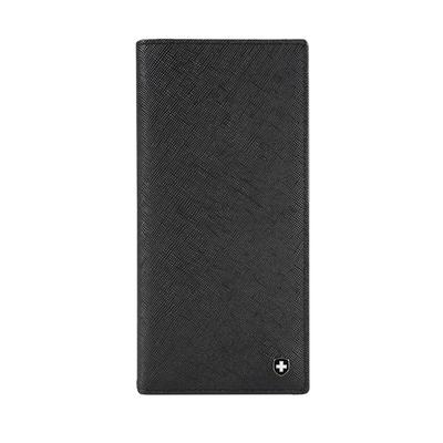 Swiss Moncross Cowhide Men'S Long Wallet Gift Msw1070Bk