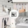 7/6pcs Wall Mounted Heavy-duty Wall Hook, Waterproof Stainless Steel Hook, Suitable for Hanging Towel Racks and Bathrooms