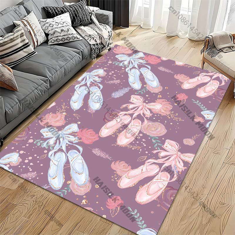 

Dance shoes Area Rug,superhero Carpet for Home Living Room Bedroom Sofa Doormat Kitchen Decor,Non-slip Floor Mat 40x60cm