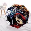 1pc Anime Characters Outdoor Umbrella - Automatic Opening/Closing - Portable 3-Fold Design - 8-Rib Iron Frame - Perfect Gift for Fans, Travelers,
