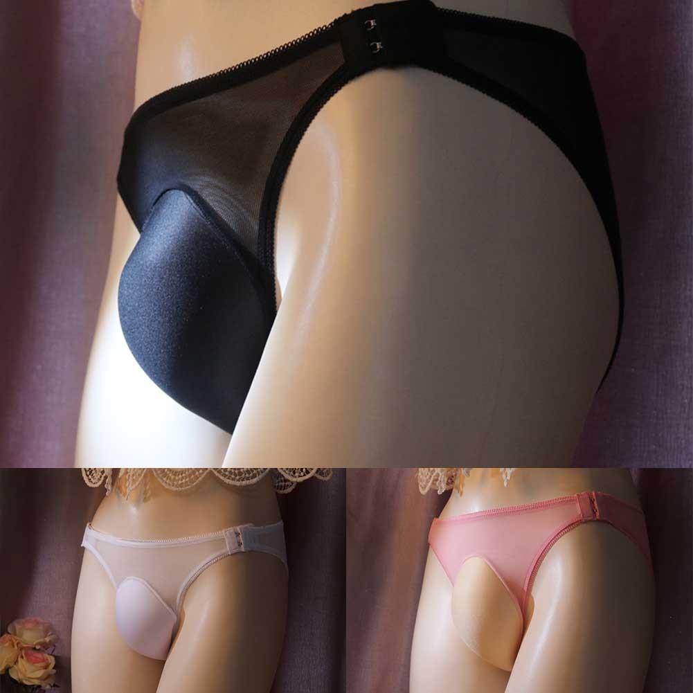 

Кроссдресс Мужское Краткое Нижнее Белье Свободного Размера С Низкой Талией