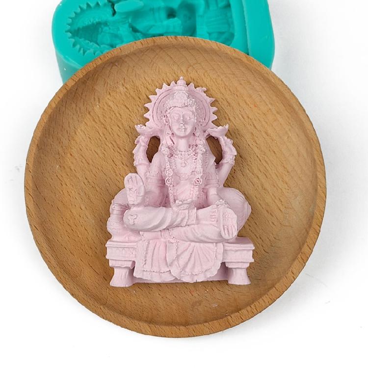 Avalokitesvara Buddha Crafts Mold Resin Epoxy Silicone Mold Jewelry Casting