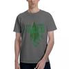 Unique Arrow Green 100 Cotton Casual Breathable Confortable Manga Mens Designer Clothes Men Clothes