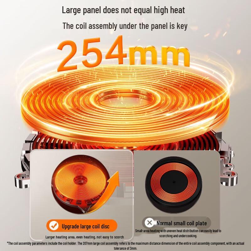 SUPOR 3500W High Power Induction Cooktop with Touch Control CN plug (adapter included)