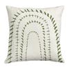 Simple Plant Pattern Decoration Home Small Fresh Fashion Pillowcase Decorative Pillowcase Cushion Cartoon Square