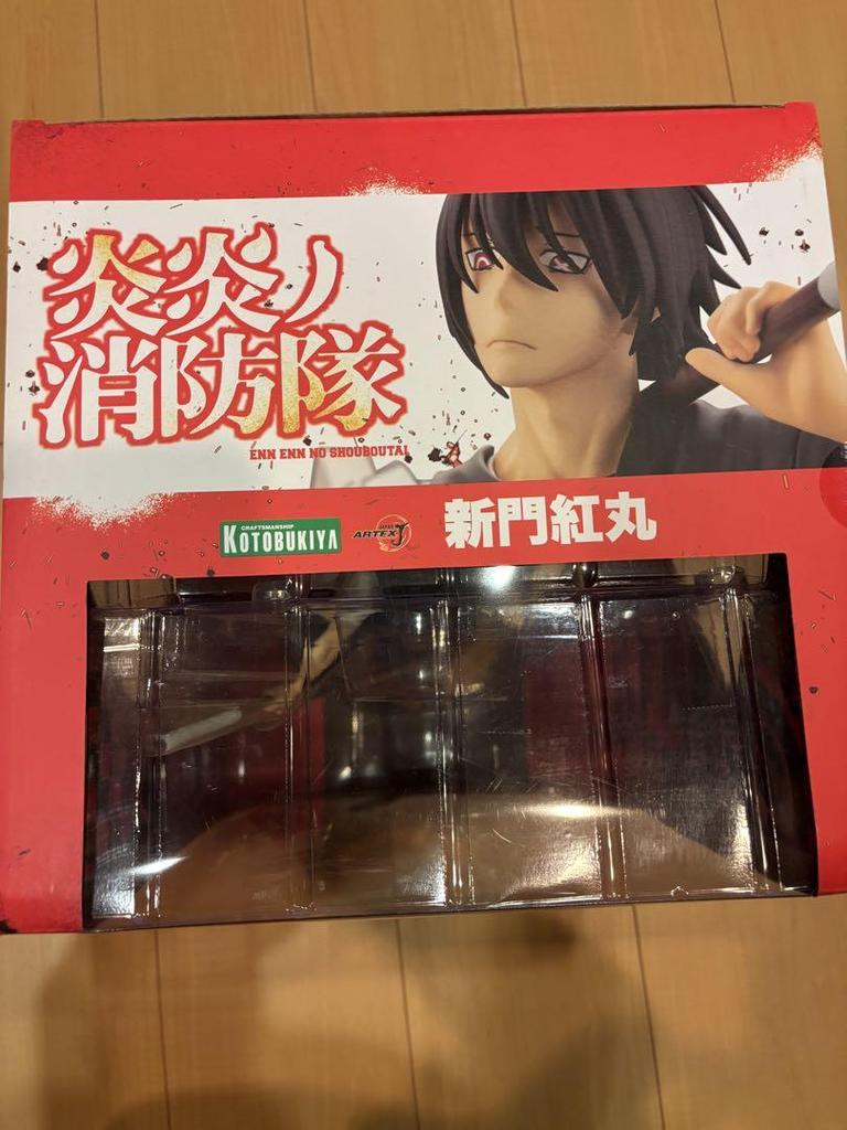 [USED] First edition Fire Force ARTFX J Shinmon Benimaru Kotobukiya