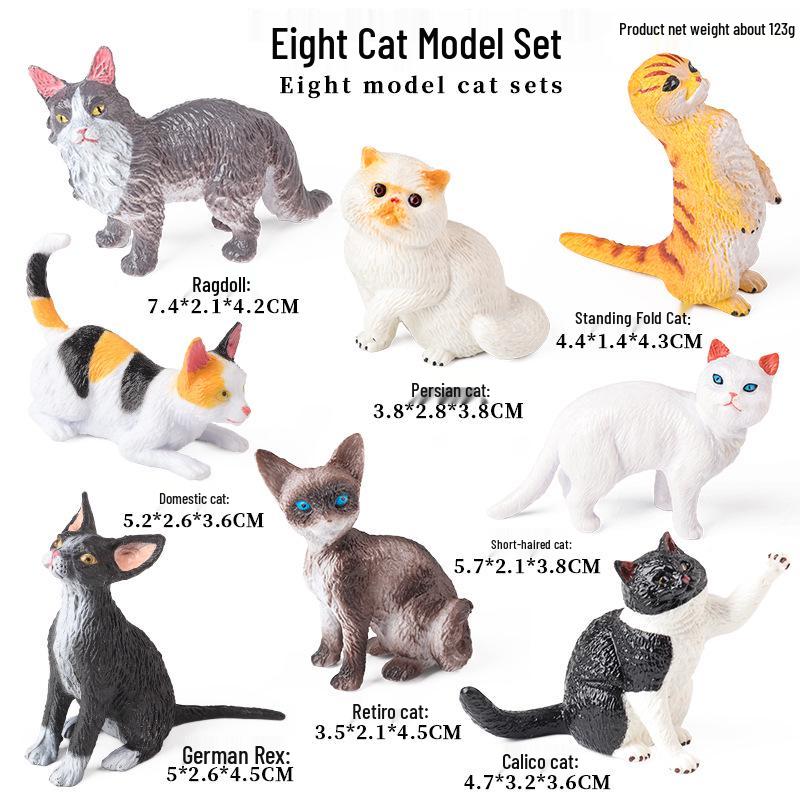 Wild Animal Figurines - Realistic Tiger, Lion, Kangaroo, Hippo, Gorilla, Rhino, Elephant, Croc, Zebra Models