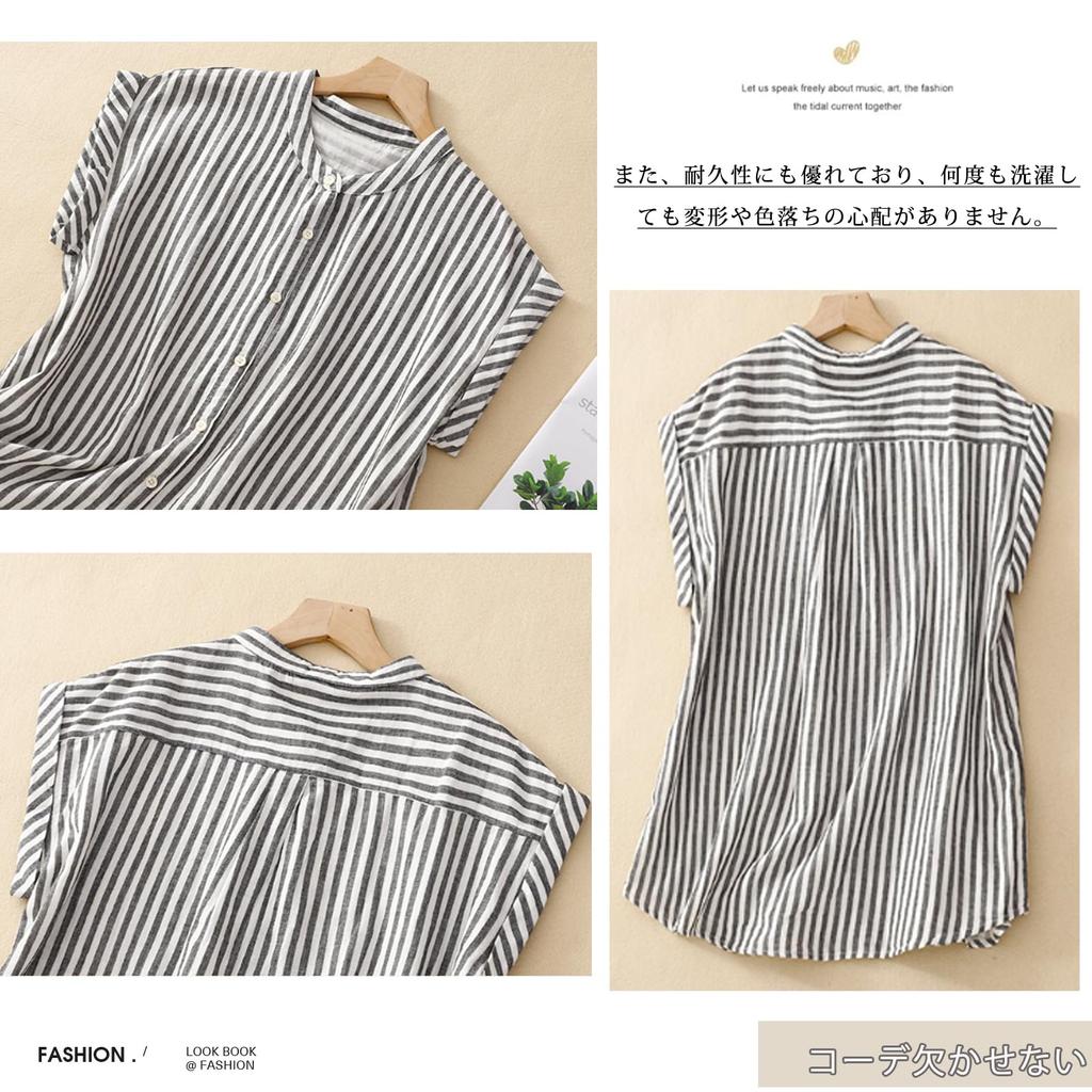 Sleeveless Striped Blouse with Solid and Round Comfortable and Relaxed Stylish and Elegant for and Everyday Perfect for and [JLBOCMGT] Women's