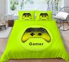 Polyester Quilt Cover Pillowcase Two Or Three-Piece Set Creative Game Machine 3D Digital Printing