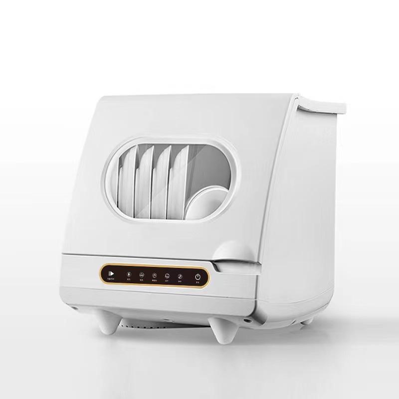 

Бытовая полностью автоматическая интеллектуальная посудомоечная машина, не требующая установки, дезинфекция и сушка EU Plug белый