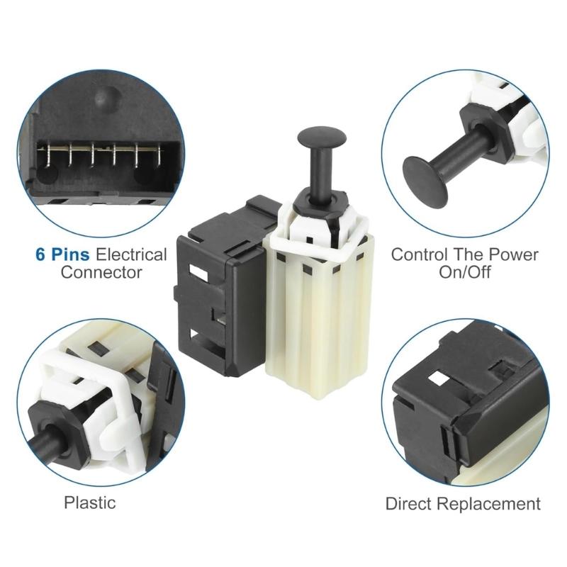 Brake Lamp Switch for 56054001AB 56054001AC 56054001 56038914AC 56029454AC Vehicles Ensures Safety and Easy Installation