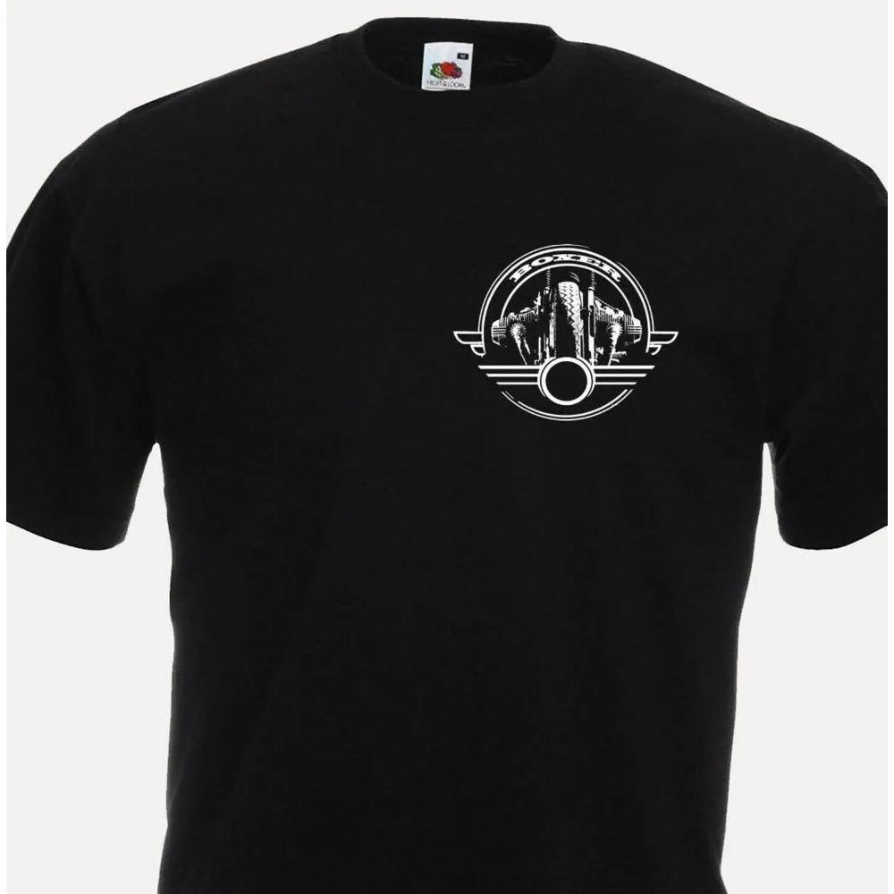 Double Side R 1200Gs Boxer Classic Motorcycle Power Biker Motorrad 2019 T Shirts for Men Cotton Summer Style Men T Shirt Clothes