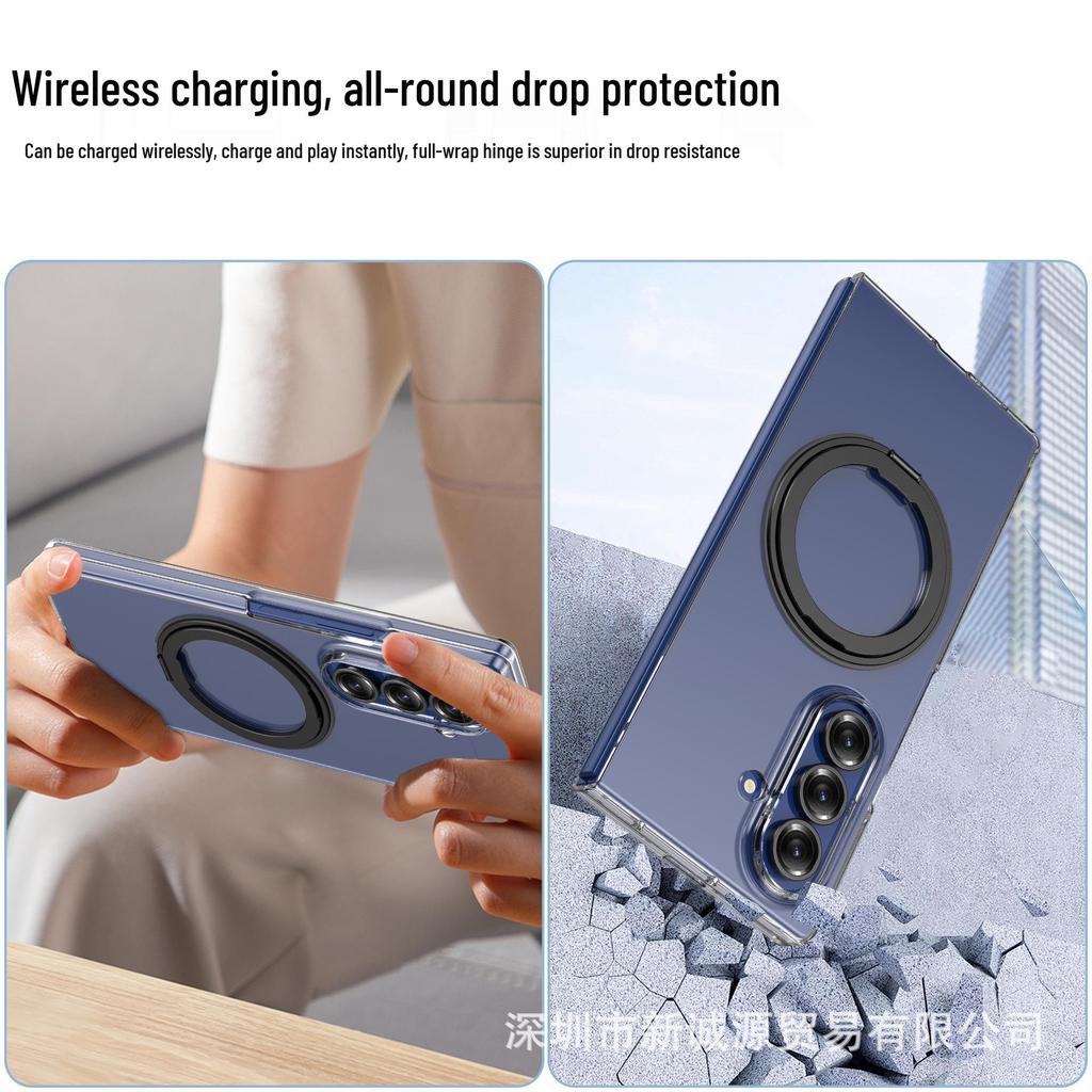 Samsung Z Fold7 360° Knob Hinge Stand Protective Case