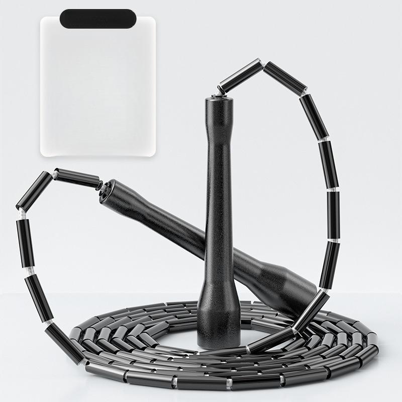 Smooth Surface Hard Bead Jump Rope for Sports Training and Freestyle Competition