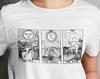 The Sun The Moon The Star Tarot Card T Shirt / Esoteric / Black and White Tarot
