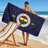 Fenerbahce Print Beach Towel, Large Soft Quick Dry Towel for Beach Camping Swimming