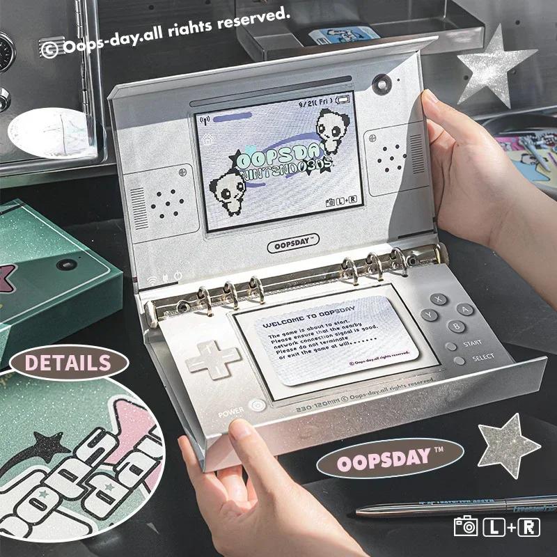 Retro Y2K Style Game Machine Shape Picture Album Kpop Idol Card Binder 3 Inch Card Collection Book for Students Gifts 2025 New