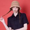 [Gift Wrapping] LINE MINIMAL BROWN BUCKET HAT