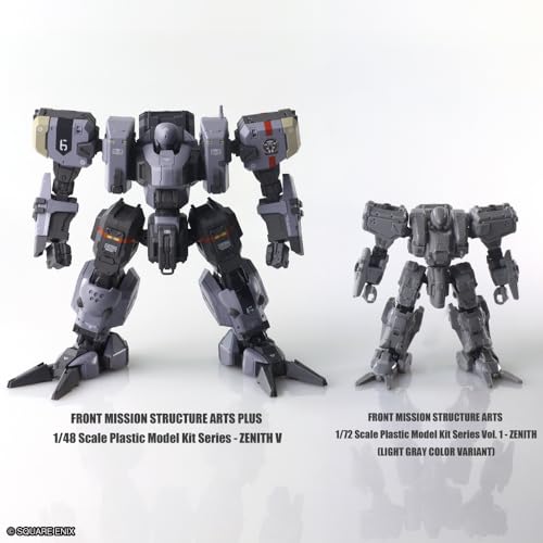Kotobukiya Front Mission Structure Arts Plus 1/48 Plastic Model Kit Series Zenith V 30th Anniversary Edition, Approximately 132mm Tall, 1/48 Scale Pla