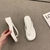 Thick-soled Flip-flops Shoes Women's Shoes Wear 2025 New Summer Spice Girl Fashion Fairy Style Sandals Slippers