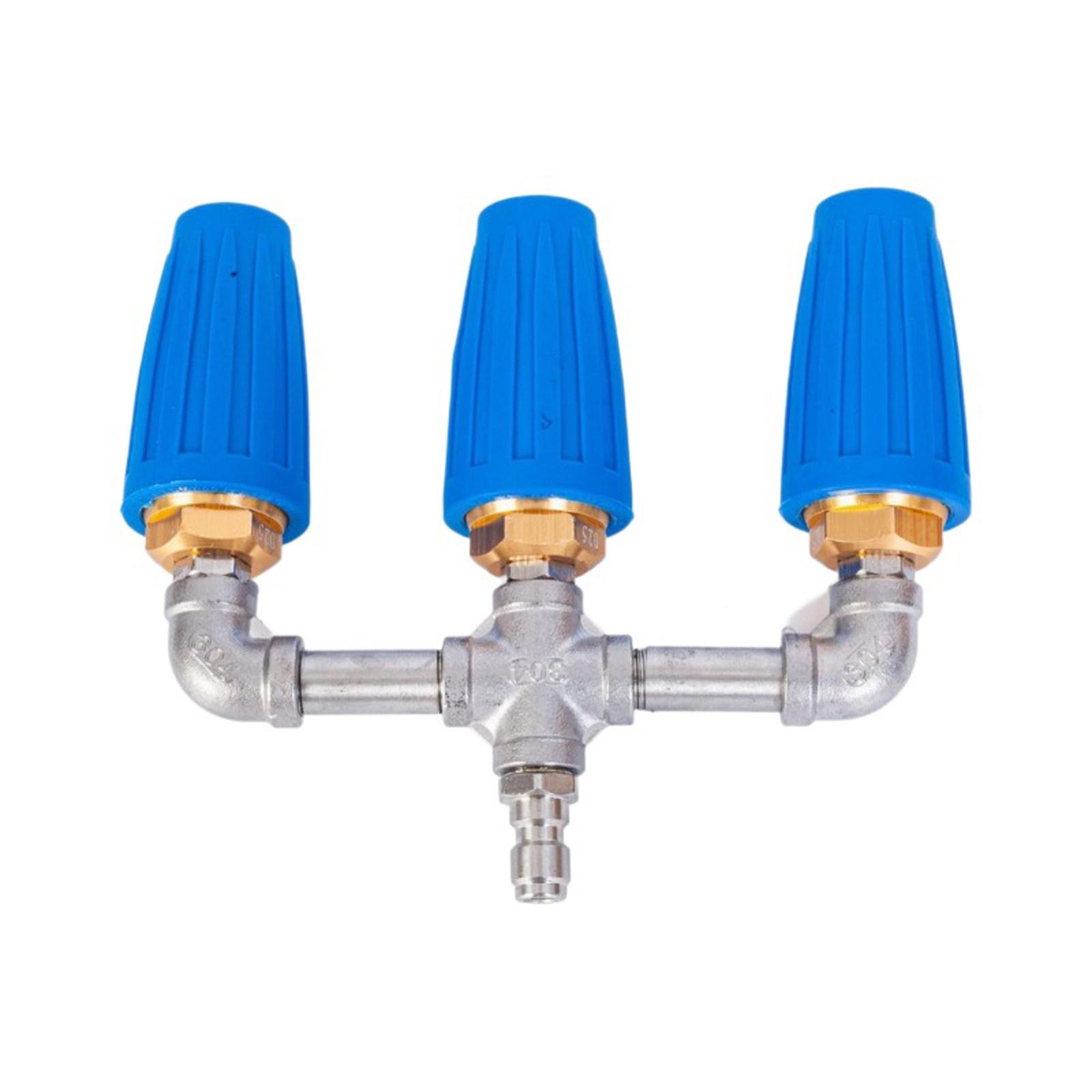 Urbine Nozzle High-pressure Washer With 360° Rotating Turbine Nozzle Quick Connector One Size