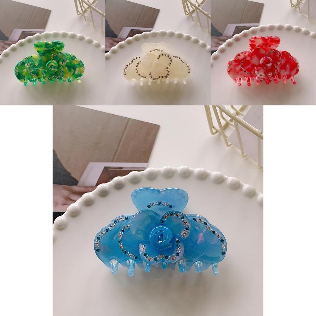 Premium Quality Acetate Hair Clip Featuring Stunning Floral Accents For Women