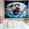 Demon Slayer Shinobu Kocho Tapestry for Bedroom Aesthetic Classroom Tapestries Wall Hanging for Living Room Dorm Office,Ideal Creative Gift