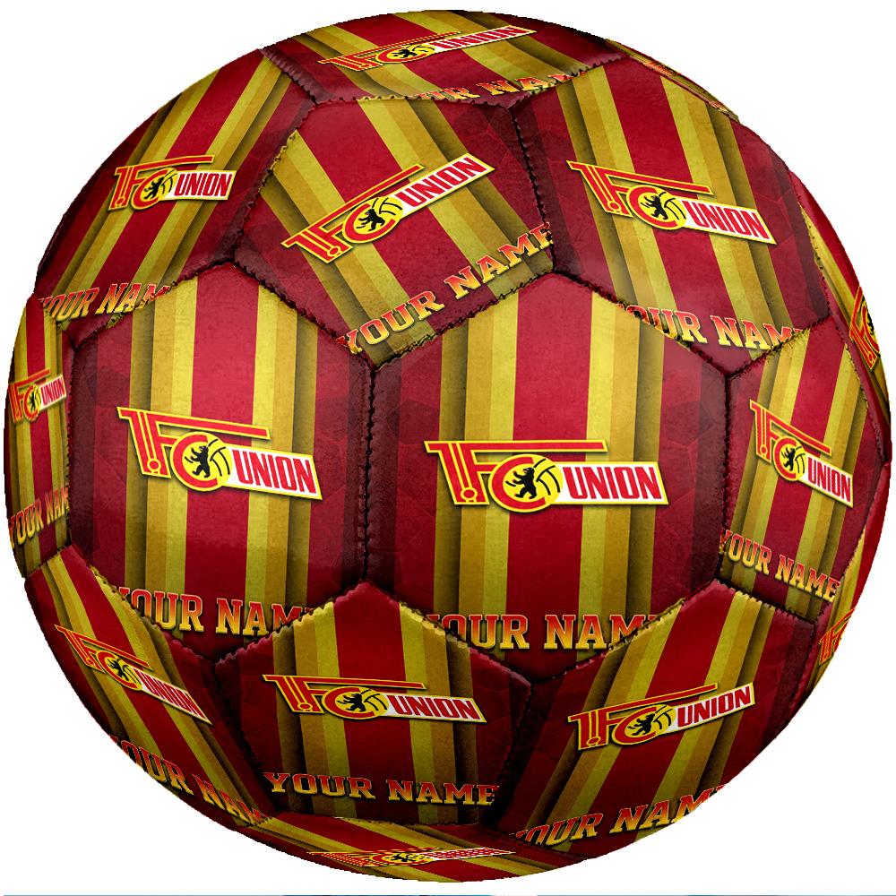 Union Berlin FC Fashion Size 5 Football Wearproof Non‑Slip Soccer Ball For Sports Training Entertainment Use