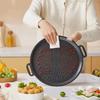 Non-Stick Frying Plate Thick Roasting Grill Tray Portable BBQ Grill Pan  Kitchen Cookware