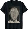 Face Flat Occult Gothic Dark Witchcraft Grunge Emo Goth T-Shirt